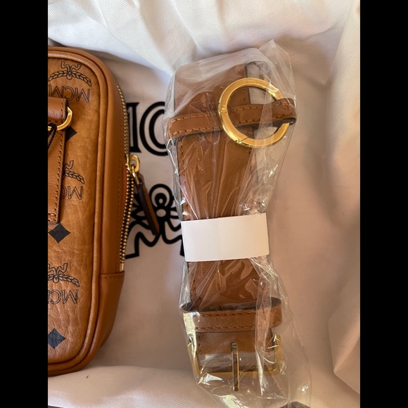 MCM x Aka Boku Klassik Belt Bag In Visetos - Picture 5 of 11